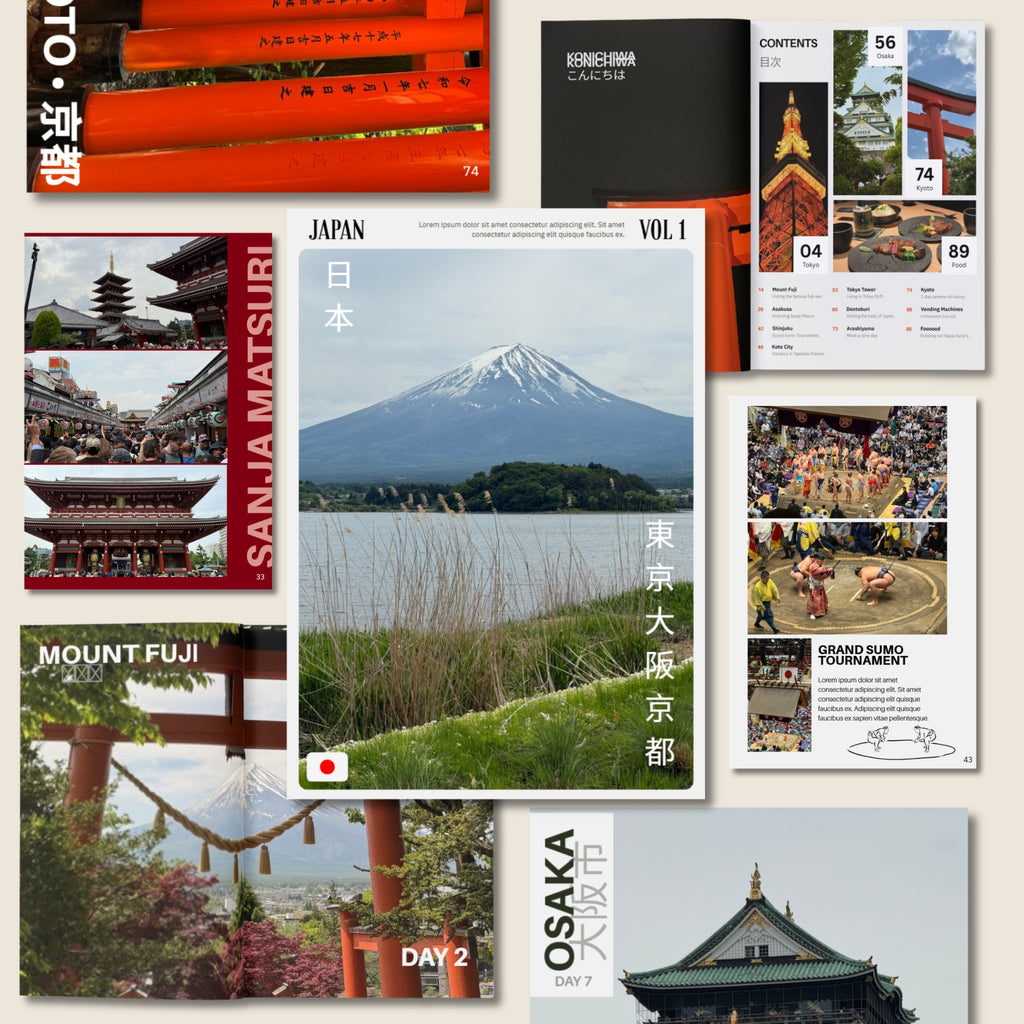 Digital Travel Magazine Template