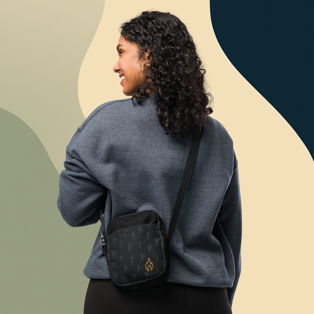 Extinguished Hollow Flame Utility Crossbody Bag