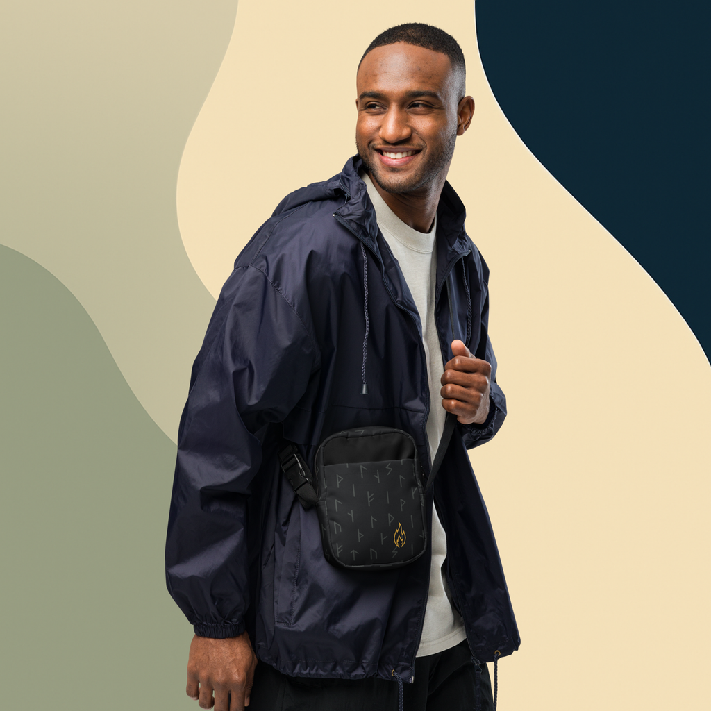 Extinguished Hollow Flame Utility Crossbody Bag