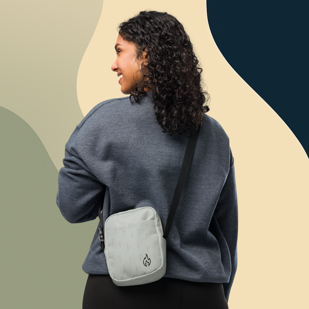 Extinguished Hollow Flame Utility Crossbody Bag