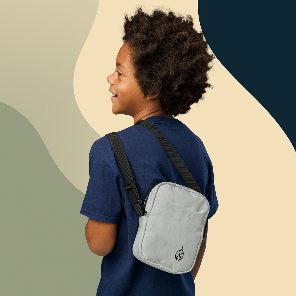 Extinguished Hollow Flame Utility Crossbody Bag