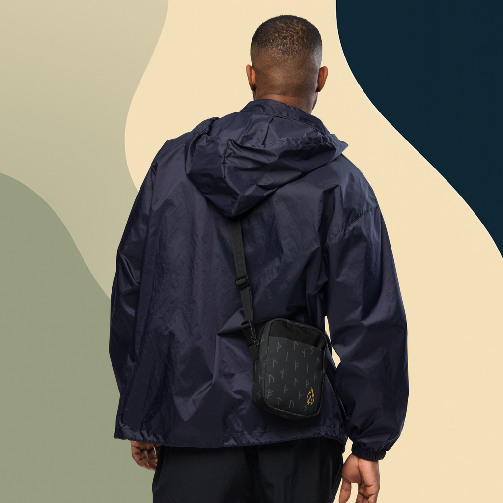 Extinguished Hollow Flame Utility Crossbody Bag