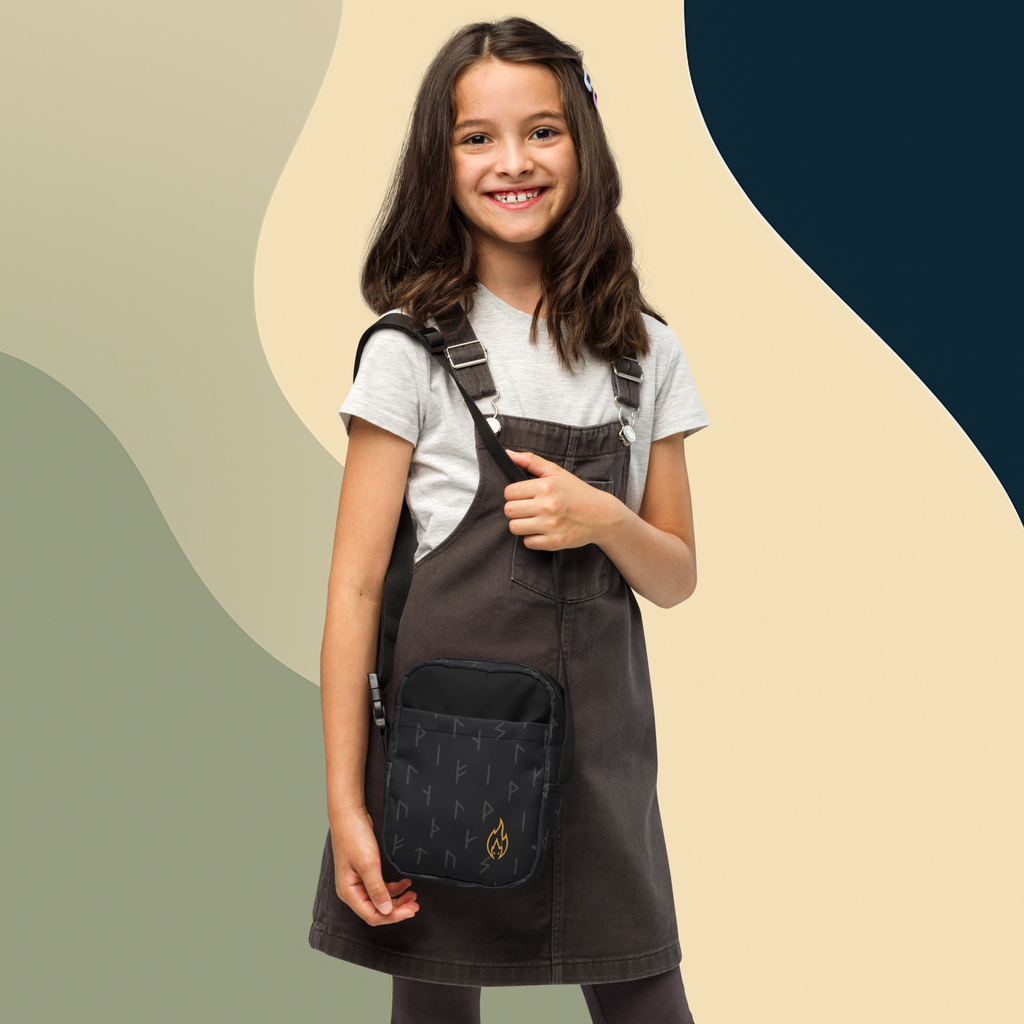 Extinguished Hollow Flame Utility Crossbody Bag