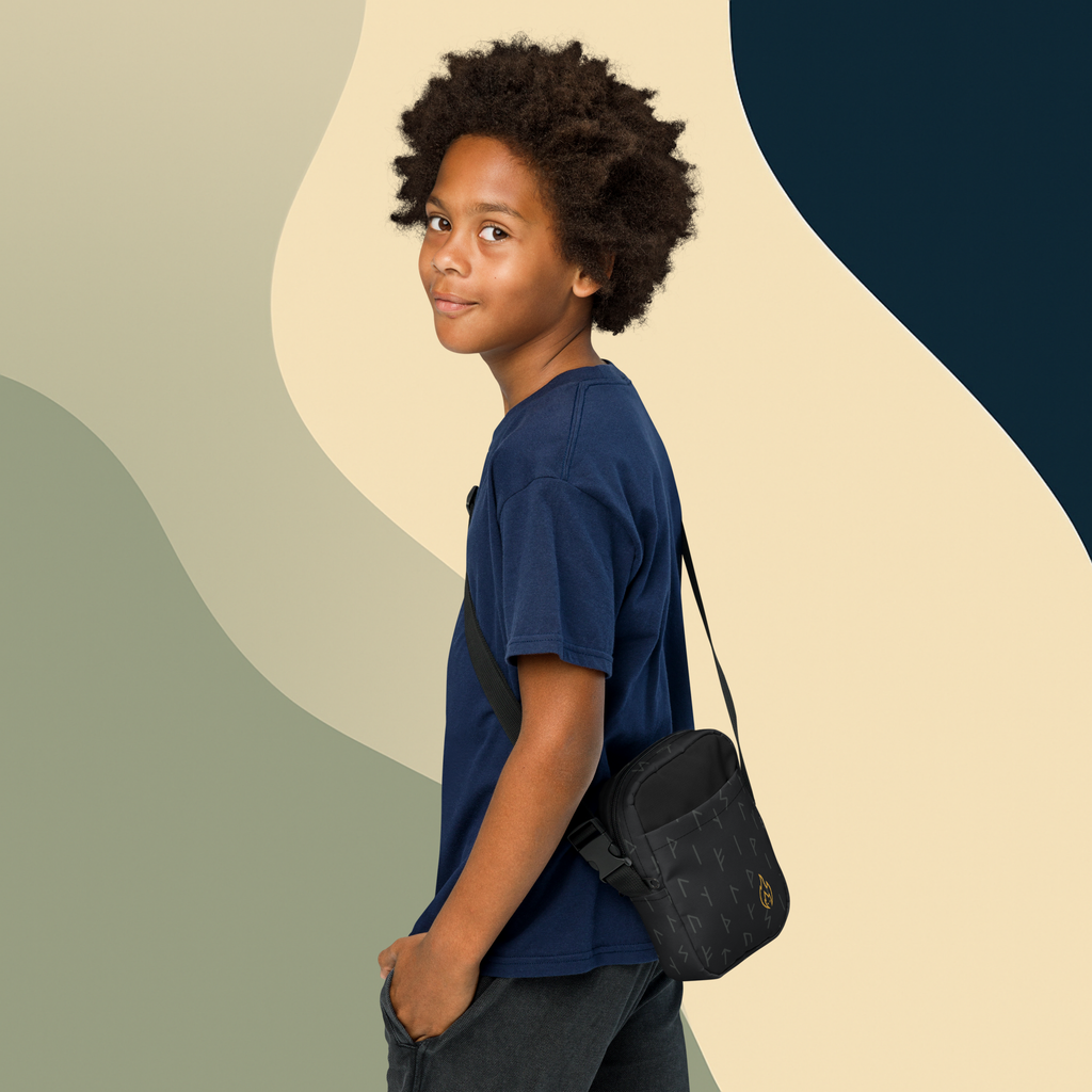 Extinguished Hollow Flame Utility Crossbody Bag