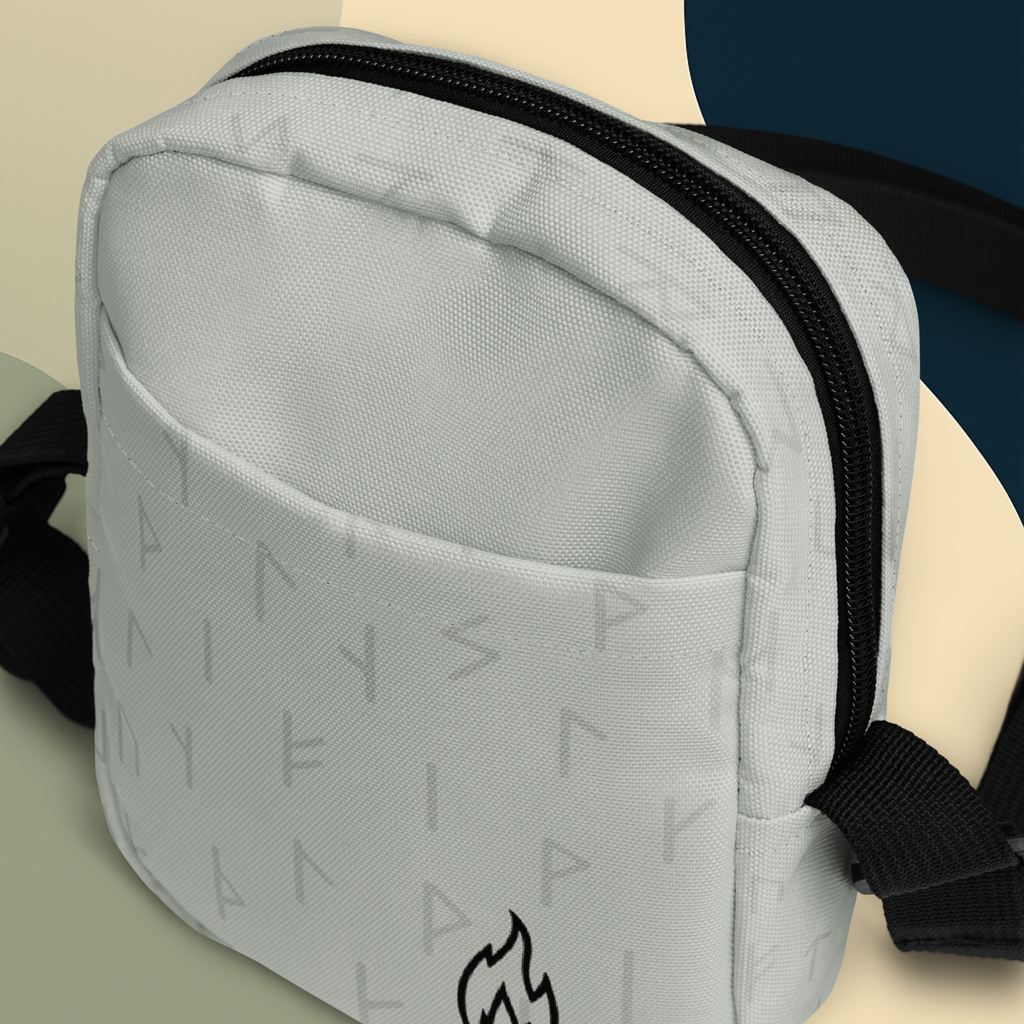 Extinguished Hollow Flame Utility Crossbody Bag