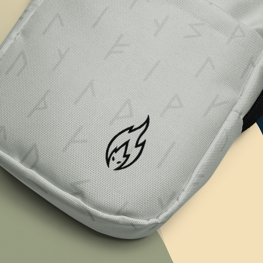 Extinguished Hollow Flame Utility Crossbody Bag