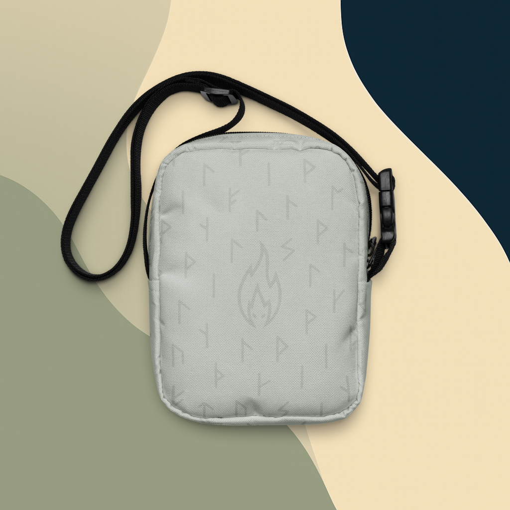 Extinguished Hollow Flame Utility Crossbody Bag