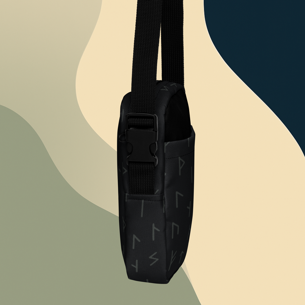 Extinguished Hollow Flame Utility Crossbody Bag