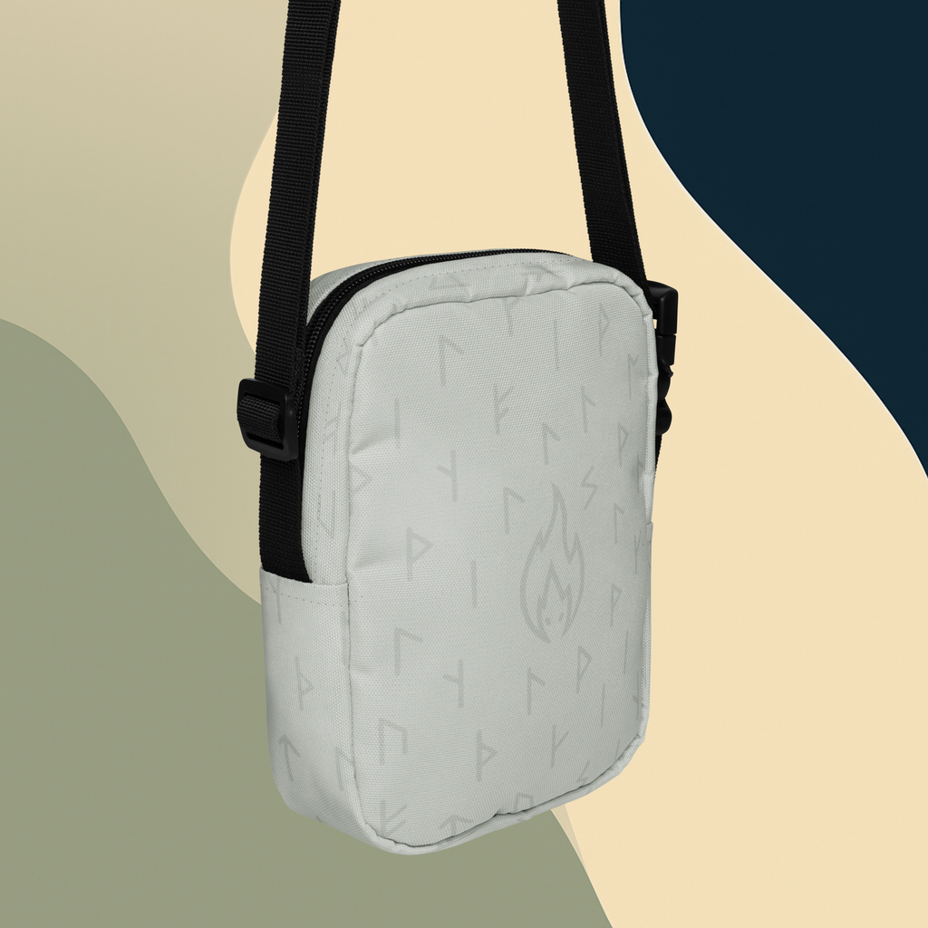 Extinguished Hollow Flame Utility Crossbody Bag