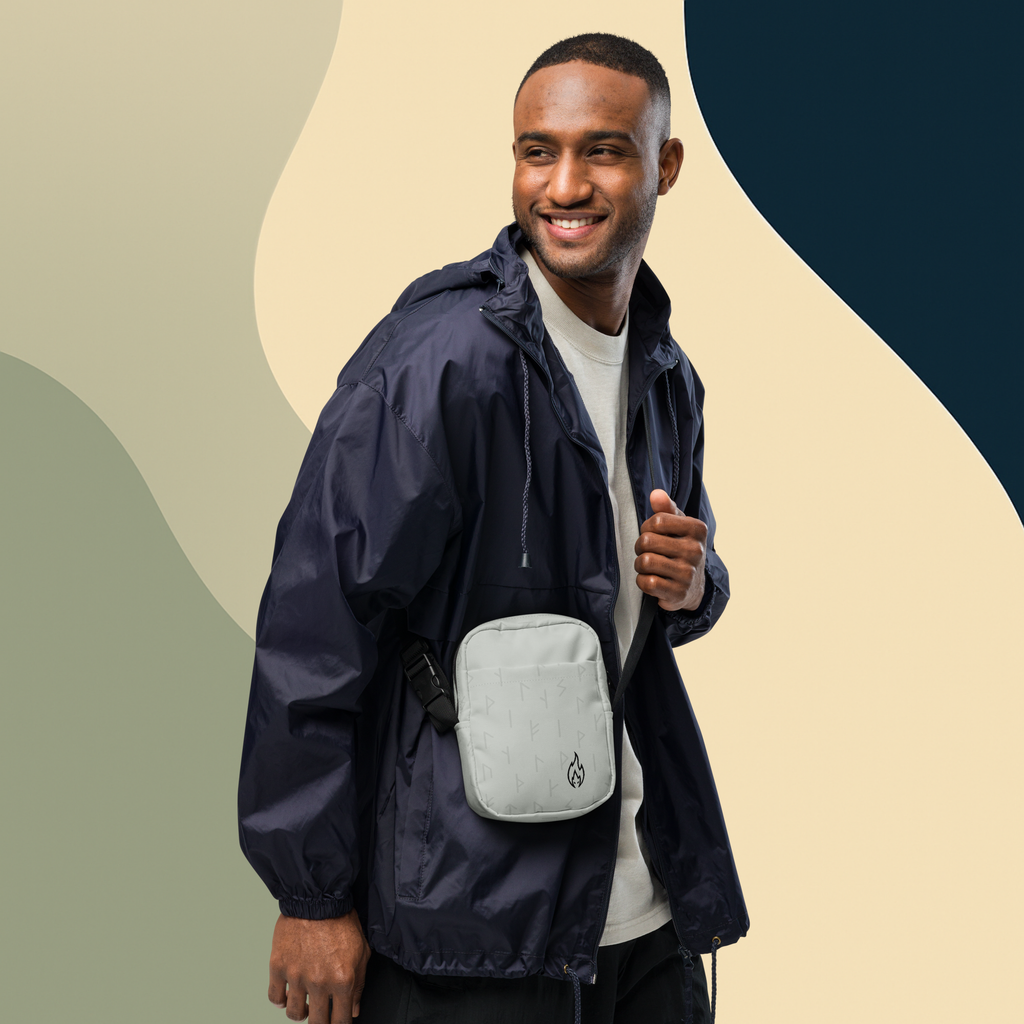 Extinguished Hollow Flame Utility Crossbody Bag