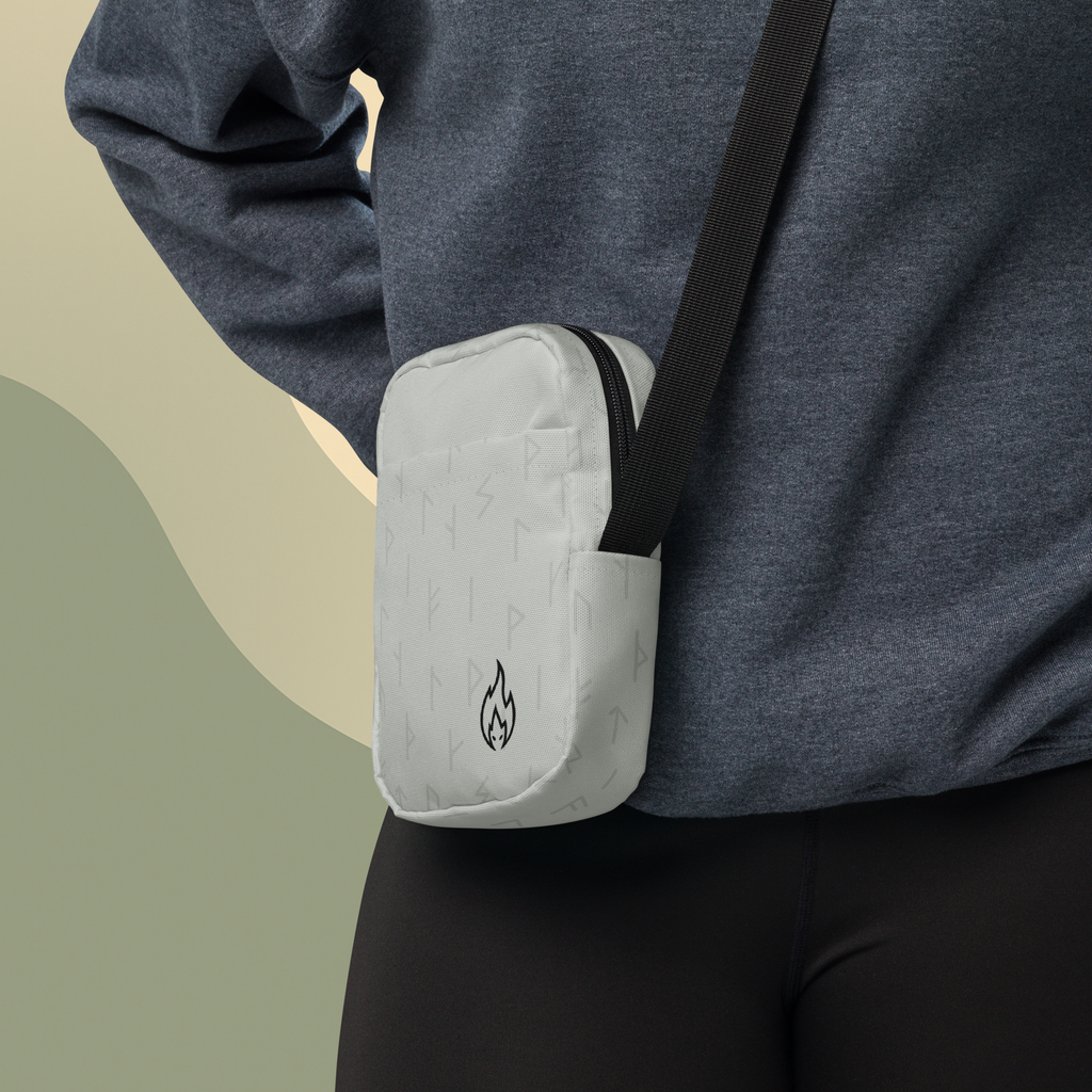Extinguished Hollow Flame Utility Crossbody Bag