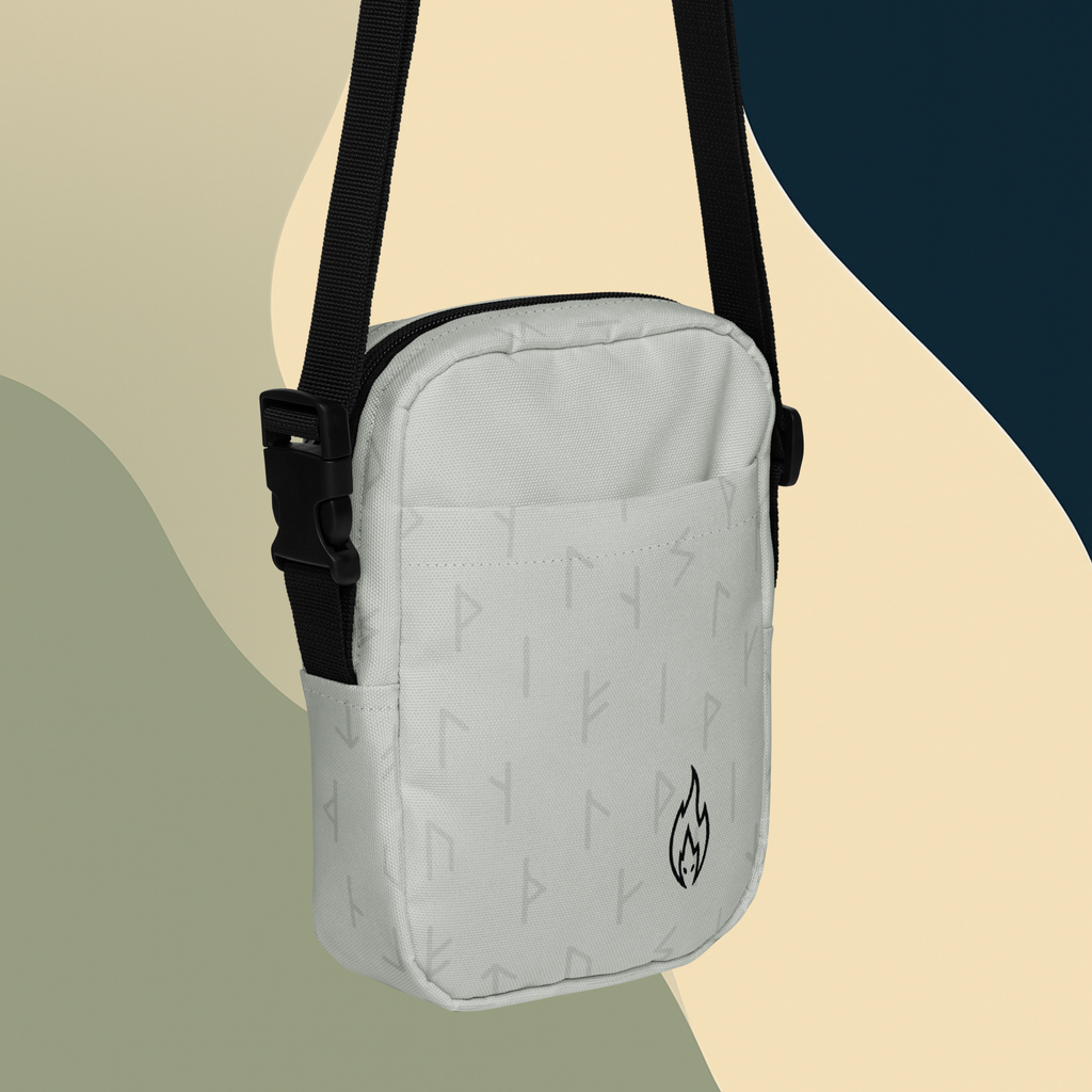 Extinguished Hollow Flame Utility Crossbody Bag