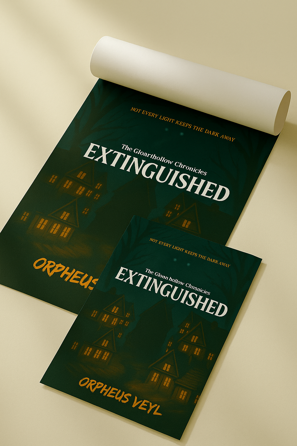 Extinguished Poster by Orpheus Veyl